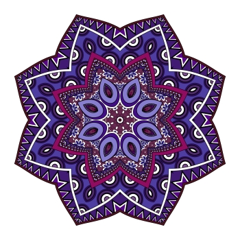 Purple Mandala